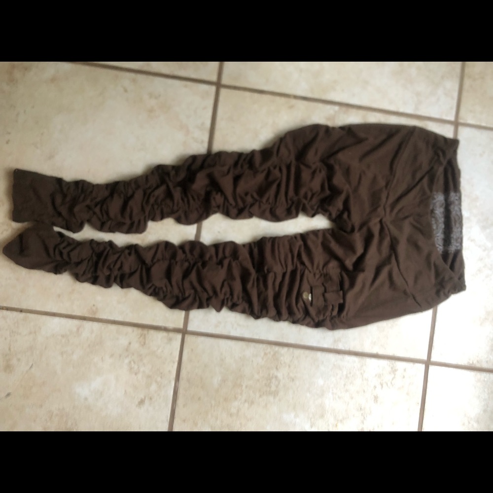 Nomads Hemp Wear bamboo scrunch tights